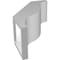 Ekena Millwork 4-in. W x 8-in. D x 12-in. H Funston Architectural Grade PVC Knee Brace BRCP04X08X12FST - alternate 4
